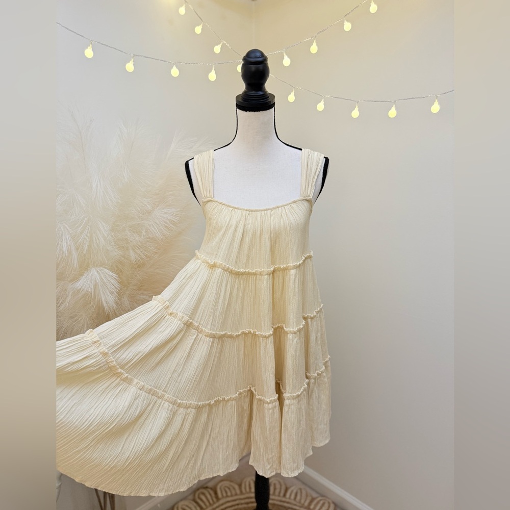 🌾‎ Cider Tiered Babydoll Sundress